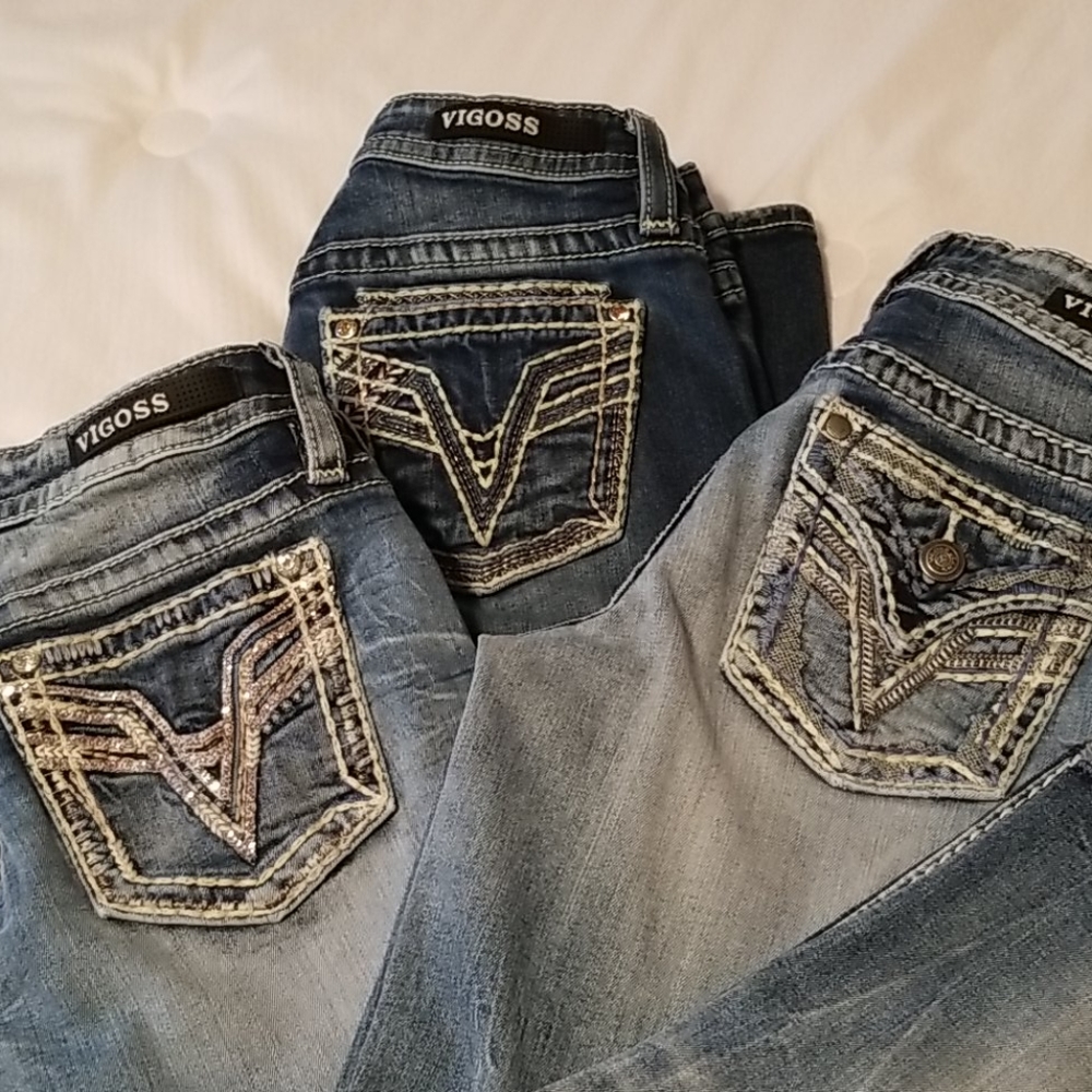 VIGOSS jeans 3 pairs